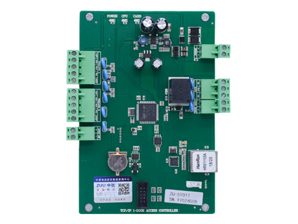 ZU-5901单门门禁控制板接线说明